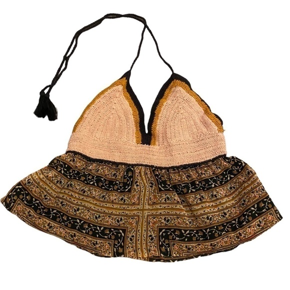 American Eagle boho crochet top . Size Xs . New. - Picture 2 of 9